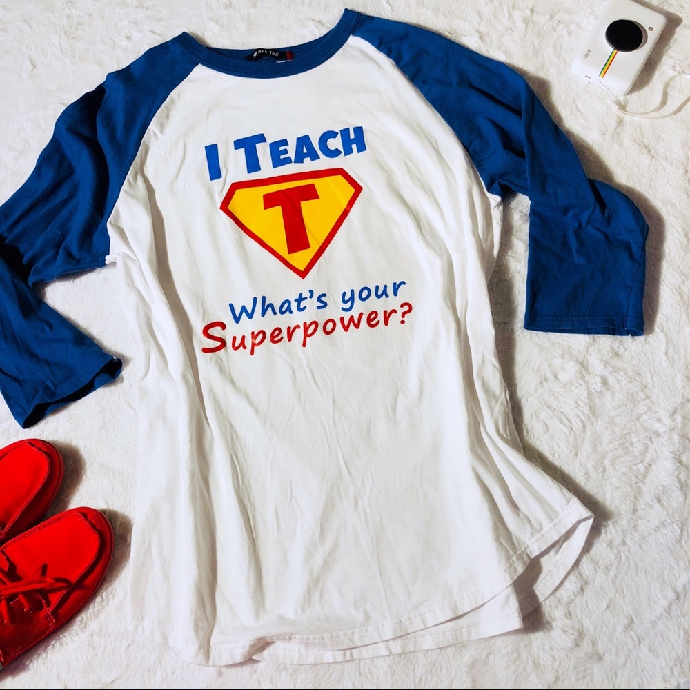 I Teach What’s your Superpower Baseball